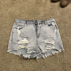 women’s jean shorts